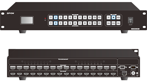 16進(jìn)16出無(wú)縫HDMI矩陣